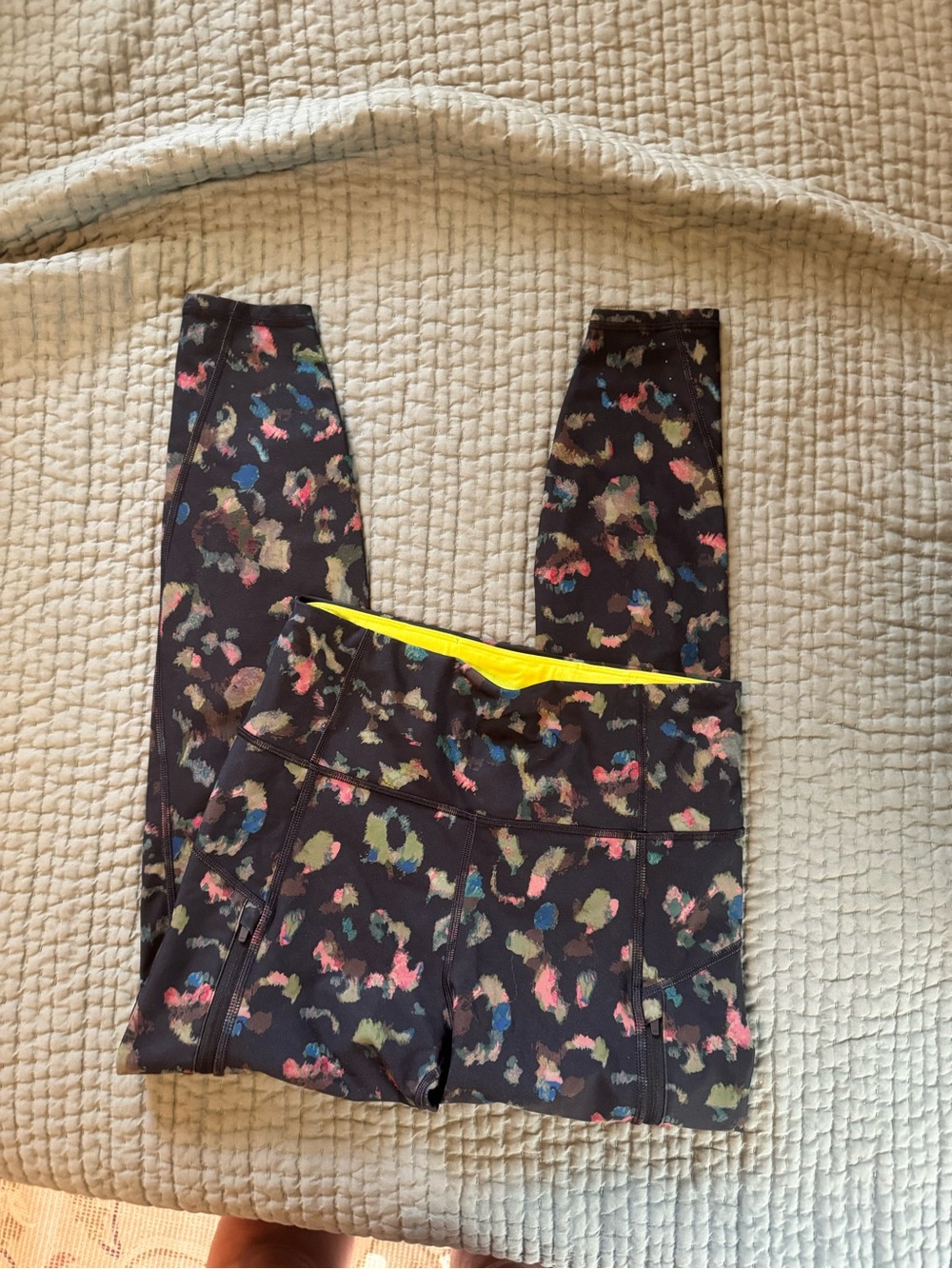 Athleta Rainier Multicolor Printed Leggings